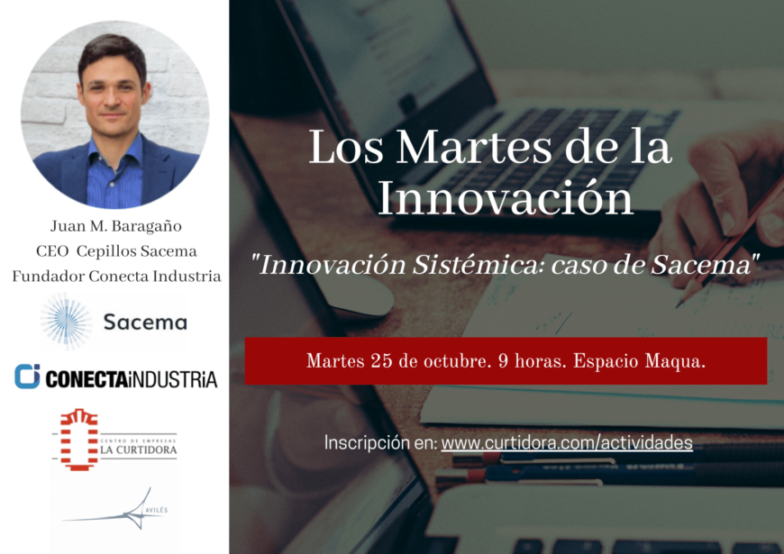 Los Martes de la Innovación. Juan Martínez Baragaño. Sacema.