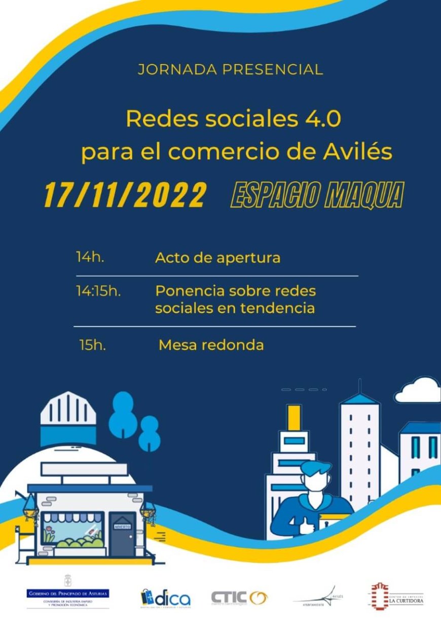 Redes sociales 4.0 para el comercio de Avilés.