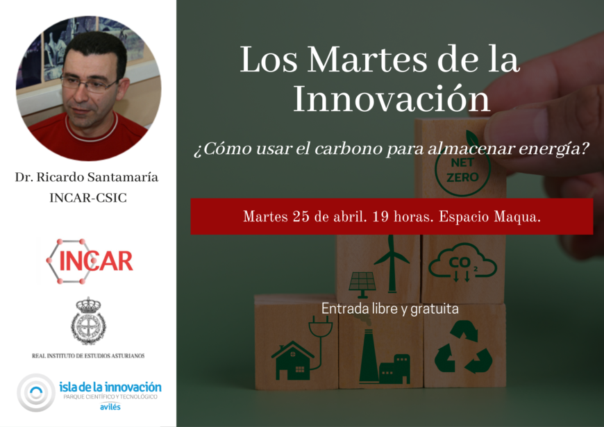 Los martes de la Innovación. ¿Cómo usar el carbono para almacenar energía?