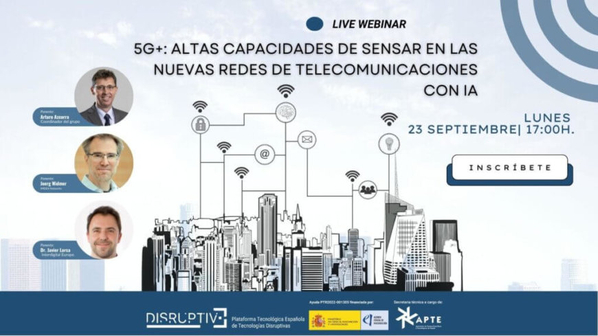 Webinar Nuevas Tecnologías en 5G+: Sidelink and Sensing Webinar Nuevas Tecnologías en 5G+: Sidelink and Sensing