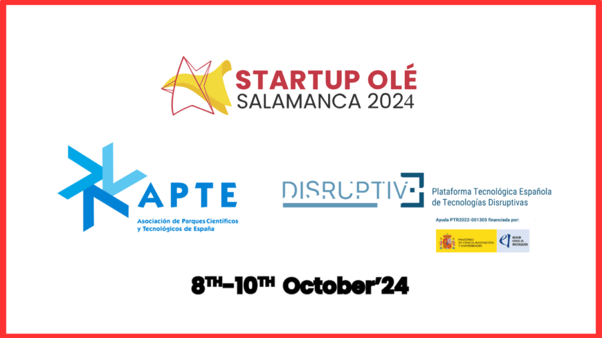 Startup Olé Salamanca. El emprendimiento como motor de innovación. Startup Olé Salamanca. El emprendimiento como motor de innovación.