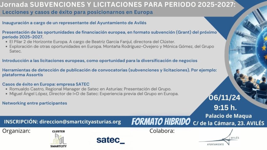 Jornada sobre Oportunidades de Financiación