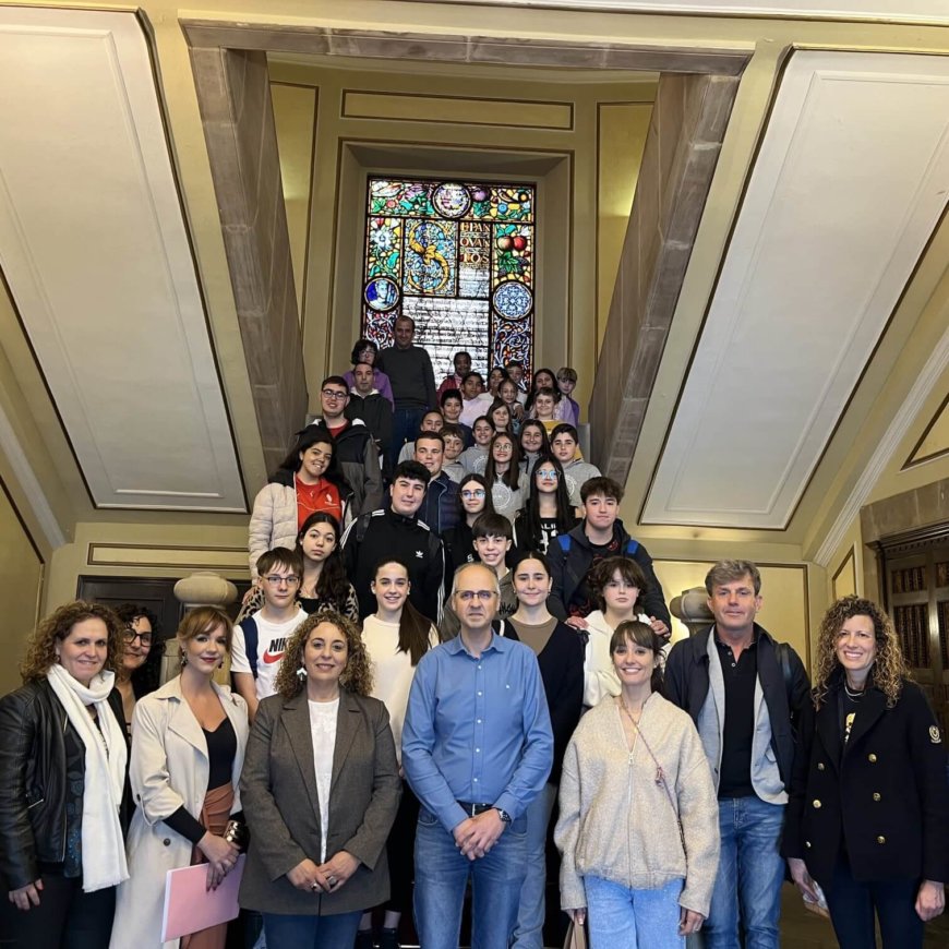 Recepción al alumnado de las cooperativas escolares 2025