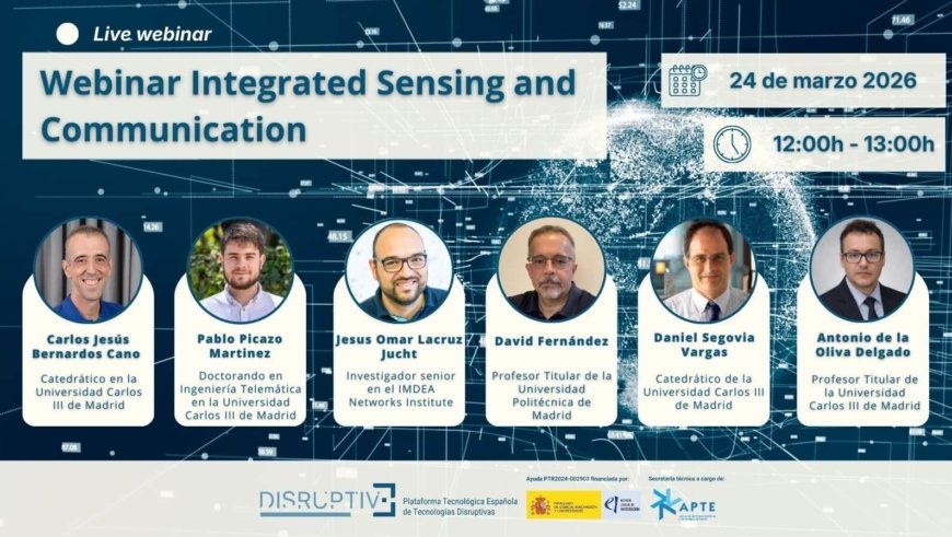 Webinar 5G: Integrated Sensing and Communication (ISAC) Webinar 5G: Integrated Sensing and Communication (ISAC)